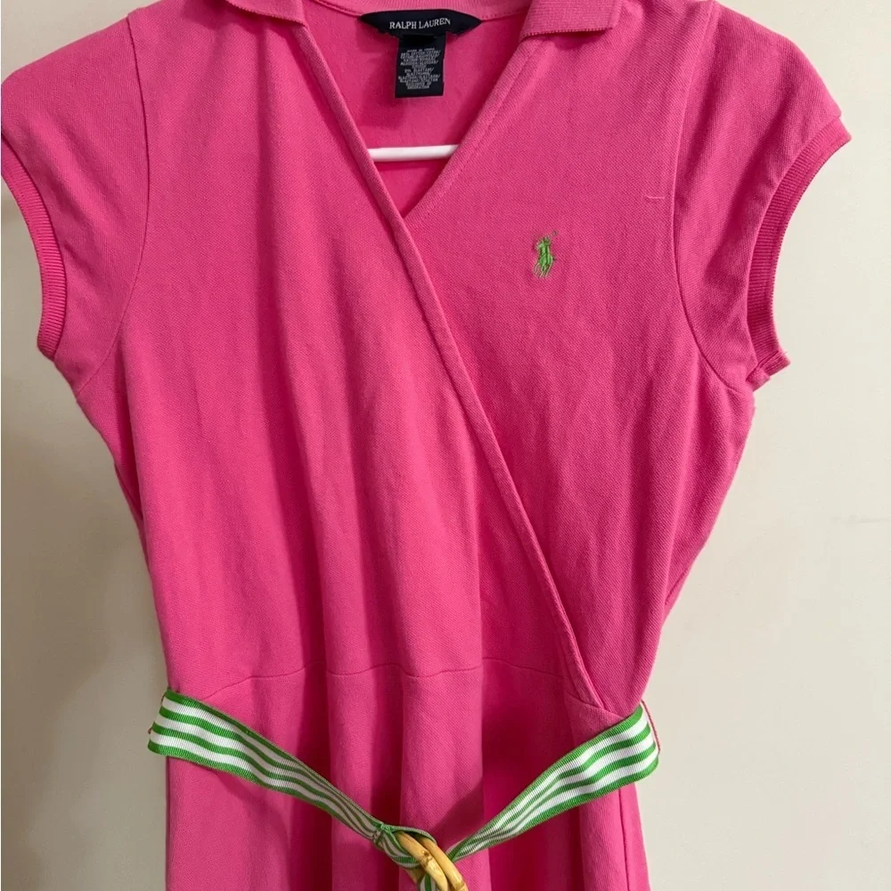 Ralph Lauren Belted Polo Dress